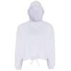 Women's TriDri® cropped oversize hoodie White