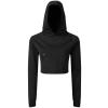 Women's TriDri® cropped jacket Black
