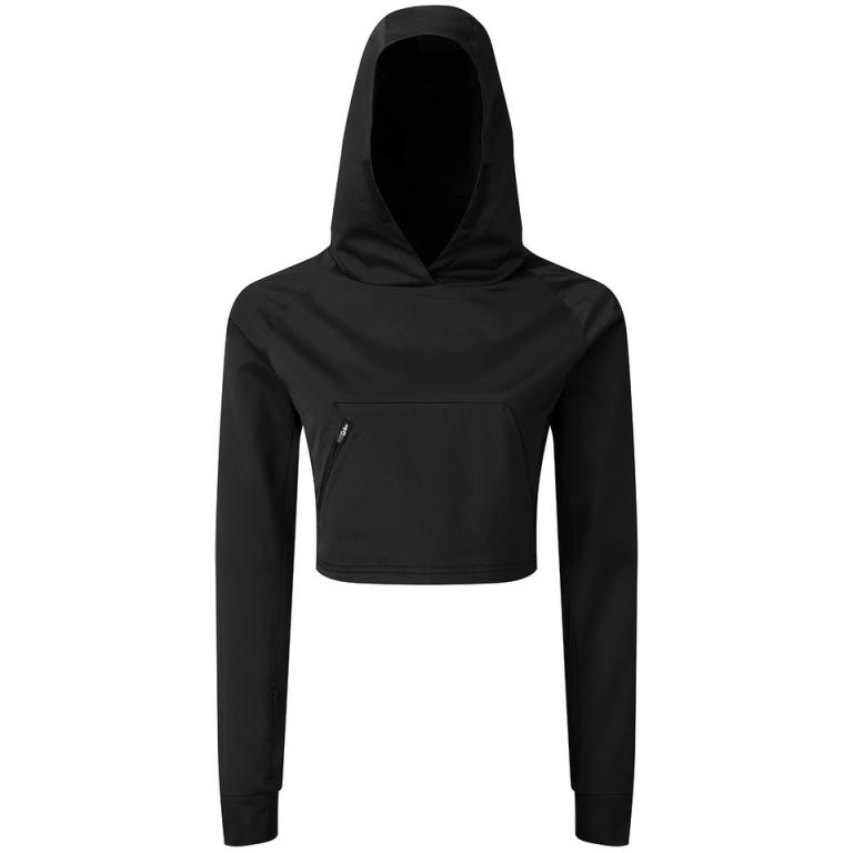 Women's TriDri® cropped jacket Black