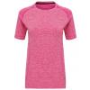 Women's TriDri® seamless '3D fit' multi-sport performance short sleeve top Pink