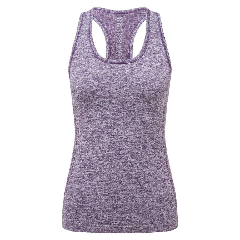 Women's TriDri® seamless '3D fit' multi-sport sculpt vest Purple
