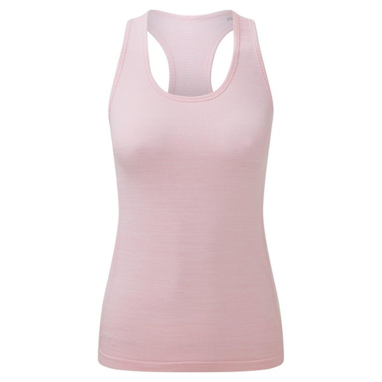 Women's TriDri® recycled seamless 3D fit multi-sport flex vest Light Pink Melange