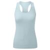 Women's TriDri® recycled seamless 3D fit multi-sport flex vest Sky Blue Melange