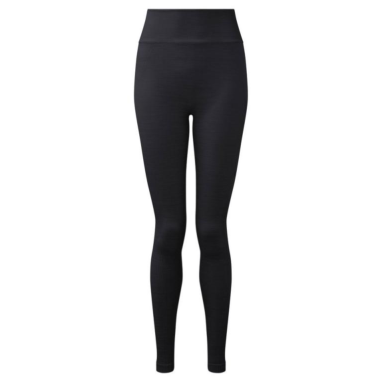 Women's TriDri® recycled seamless 3D fit multi-sport flex leggings Black