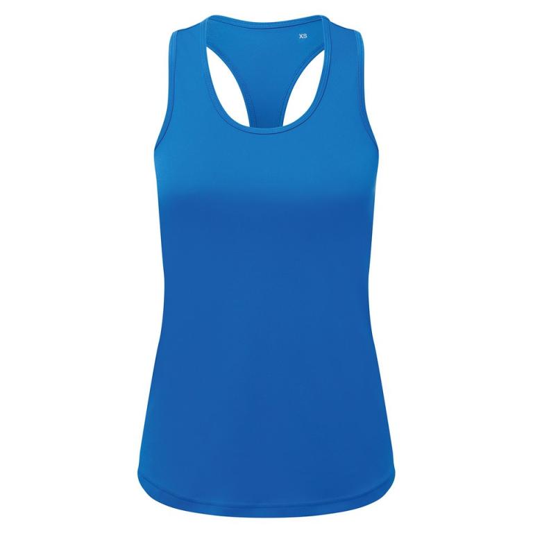 Women’s TriDri® recycled performance slim racerback vest Sapphire