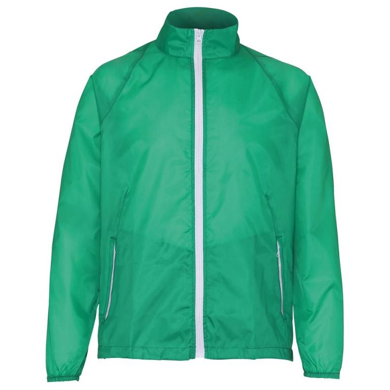 Contrast lightweight jacket Kelly/White