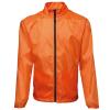 Contrast lightweight jacket Orange/Black