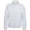 Tribe fineline padded jacket White