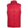 Tribe fineline padded gilet Red