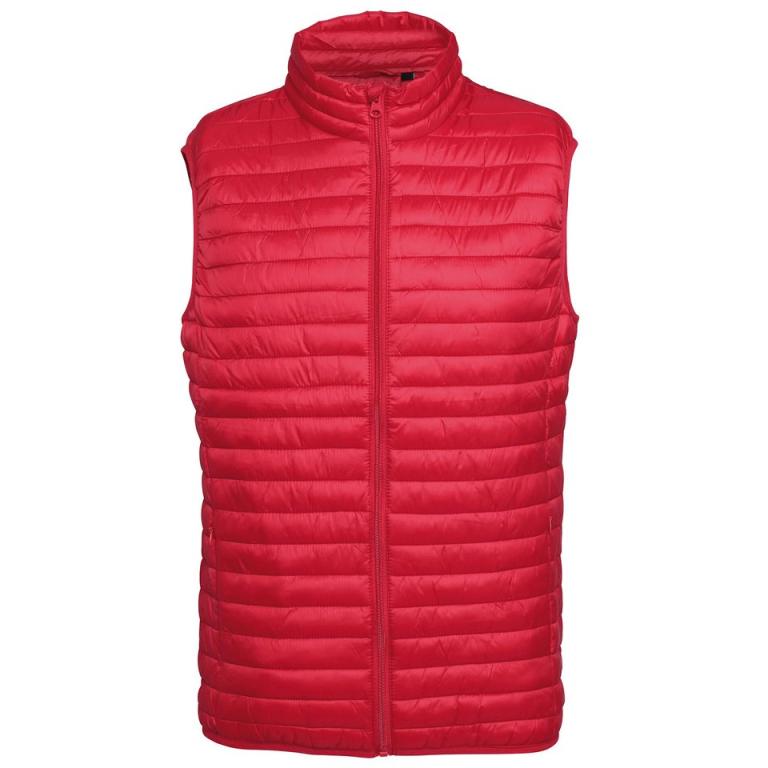Tribe fineline padded gilet Red