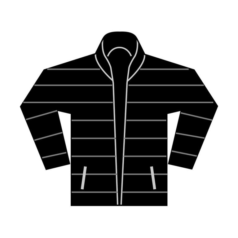 Expanse padded jacket Black