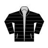 Traverse padded jacket Black/Light Grey