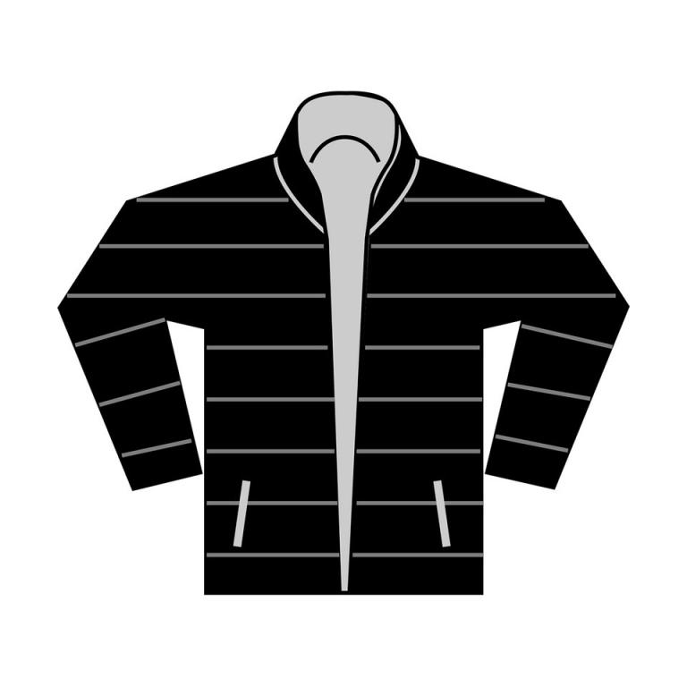 Traverse padded jacket Black/Light Grey