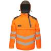 Tactical hi-vis bomber jacket Orange/Grey