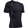 HeatGear® Armour short sleeve compression shirt Black/Steel