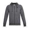 Rival fleece full-zip hoodie Pitch Grey Light Heather/Onyx White