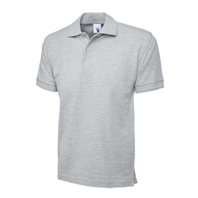 Premium Poloshirt Heather Grey