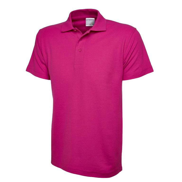 Men's Ultra Cotton Poloshirt Hot Pink