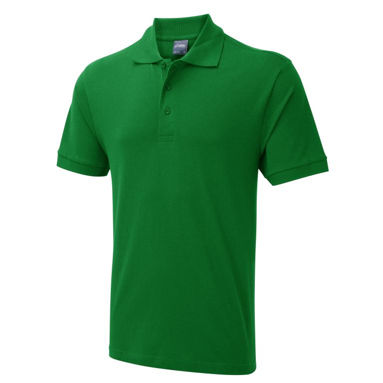 Men's Ultra Cotton Poloshirt Kelly Green
