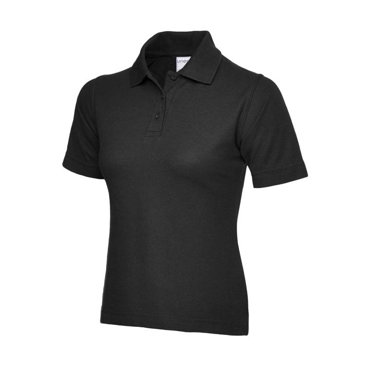 Ladies Ultra Cotton Poloshirt Black