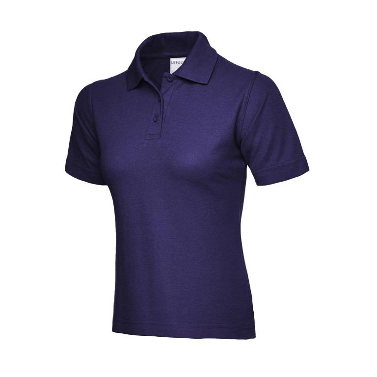 Ladies Ultra Cotton Poloshirt Purple