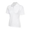Ladies Ultra Cotton Poloshirt White