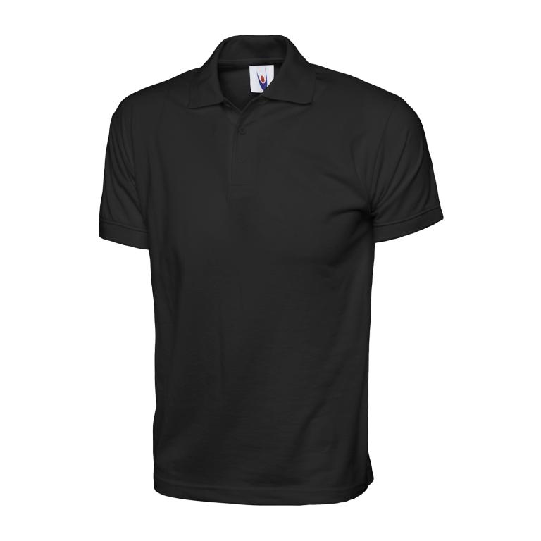 Jersey Poloshirt Black