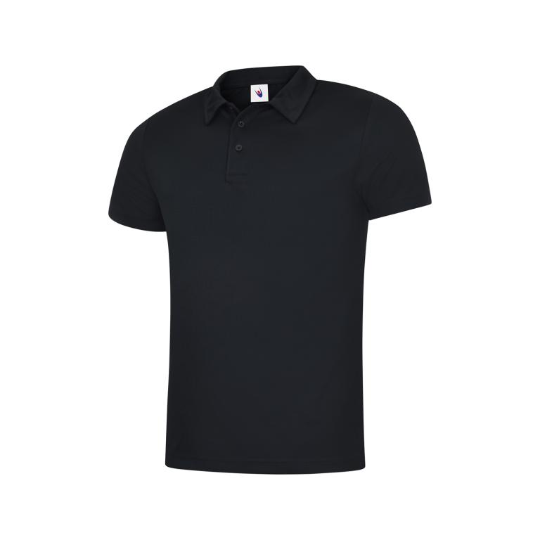 Mens Ultra Cool Poloshirt Black