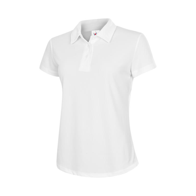 Ladies Ultra Cool Poloshirt White