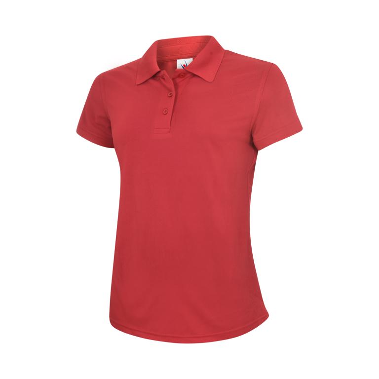 Ladies Super Cool Workwear Poloshirt Red