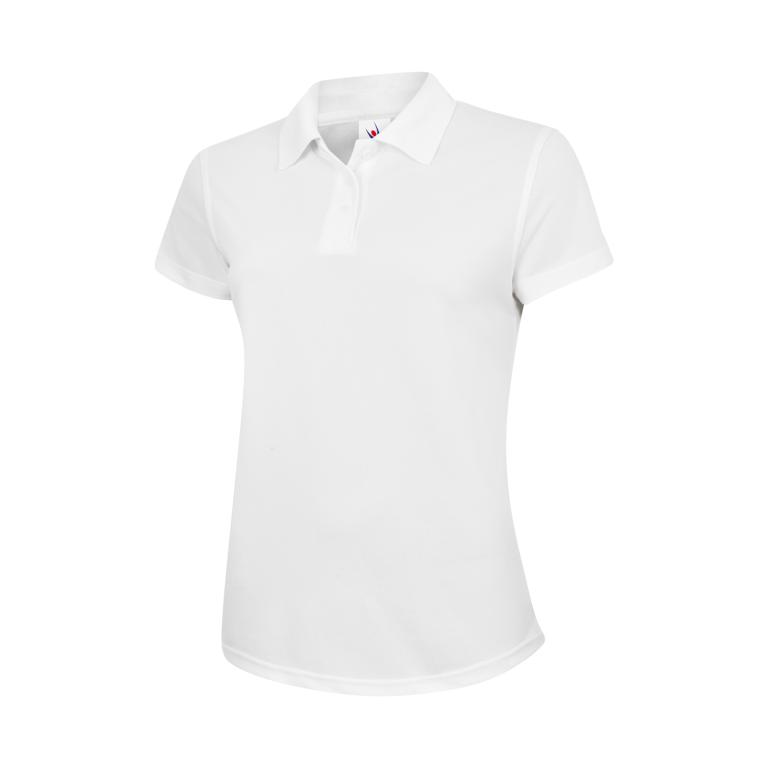 Ladies Super Cool Workwear Poloshirt White