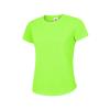 Ladies Ultra Cool T Shirt Electric Green
