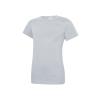 Ladies Classic Crew Neck T-Shirt Heather Grey