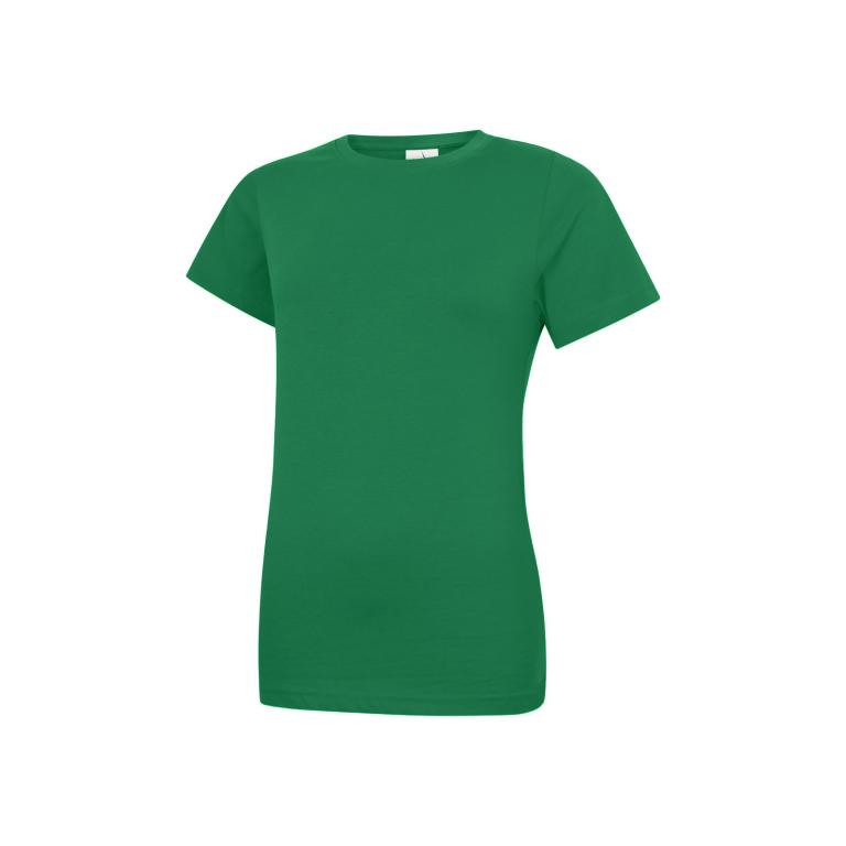 Ladies Classic Crew Neck T-Shirt Kelly Green