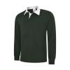 Classic Rugby Shirt Bottle Green