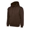 Classic Hooded Sweatshirt  Brown