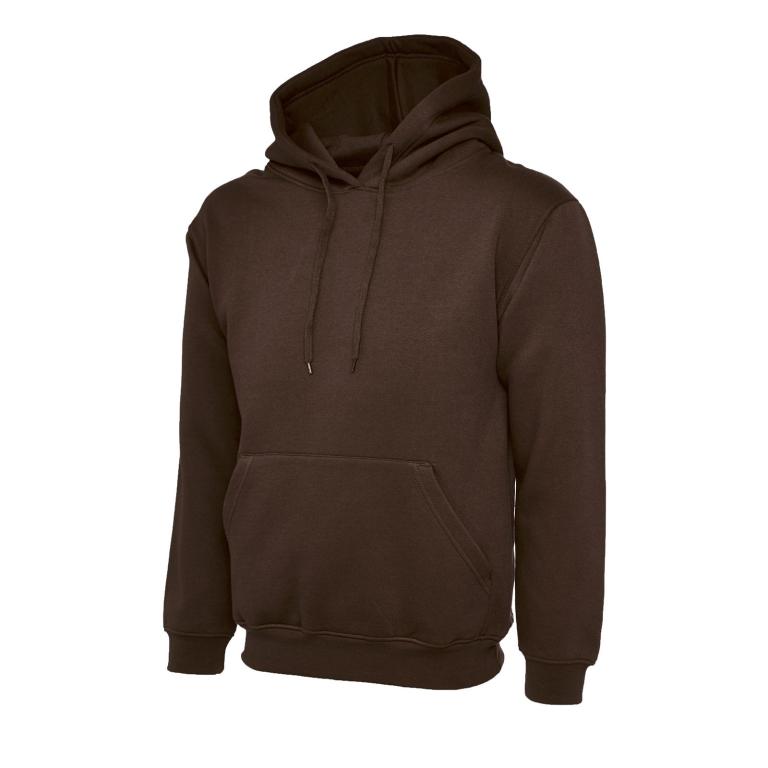 Classic Hooded Sweatshirt  Brown