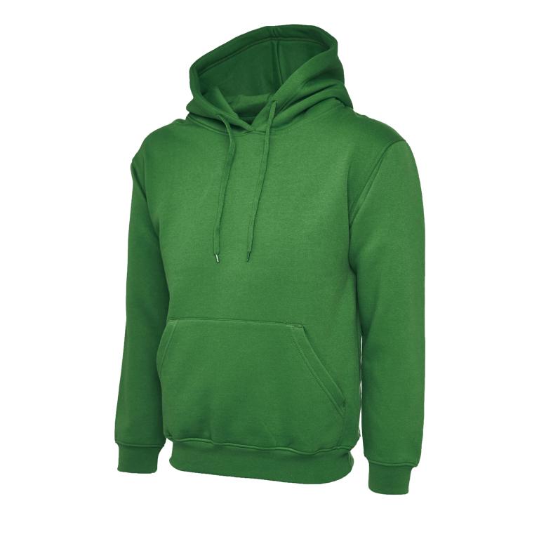 Classic Hooded Sweatshirt  Kelly Green