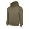 Classic Hooded Sweatshirt  Military Green