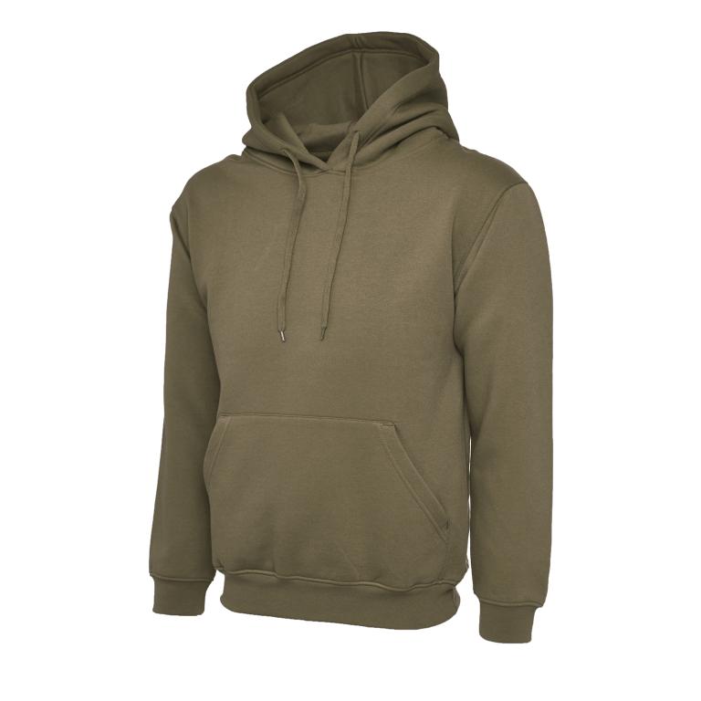 Classic Hooded Sweatshirt  Military Green