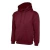 Classic Hooded Sweatshirt  Maroon