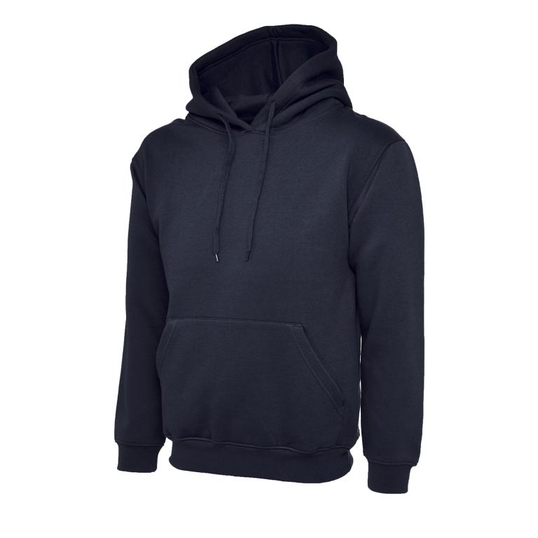 Classic Hooded Sweatshirt  Navy