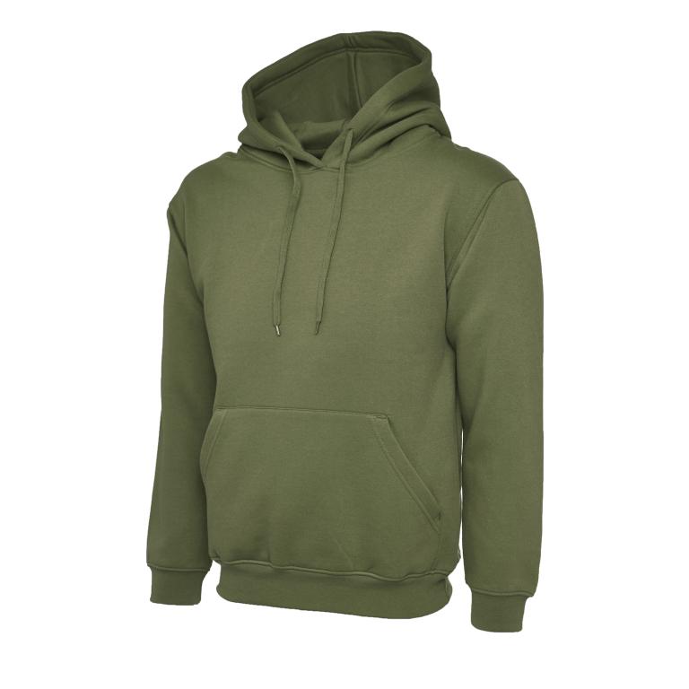 Classic Hooded Sweatshirt  Olive