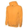 Classic Hooded Sweatshirt  Orange