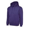 Classic Hooded Sweatshirt  Purple