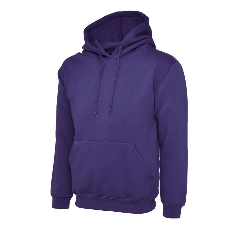 Classic Hooded Sweatshirt  Purple