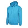 Classic Hooded Sweatshirt  Sapphire Blue