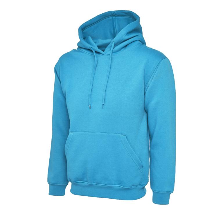 Classic Hooded Sweatshirt  Sapphire Blue