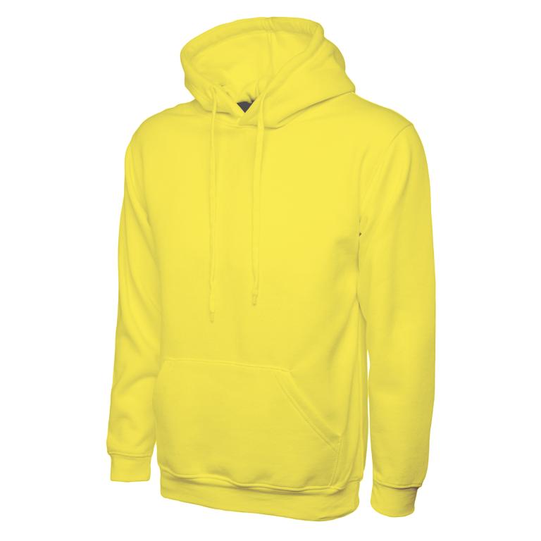 Classic Hooded Sweatshirt  Yellow