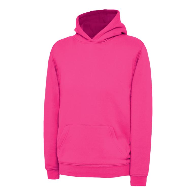 Childrens Hooded Sweatshirt  Hot Pink